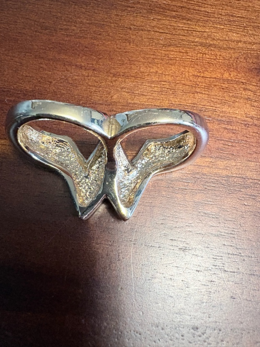 Gold-Tone Wonder Woman Statement Ring - Women's Jewelry - Picture 3 of 3